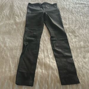 Helmut Lang leather pants